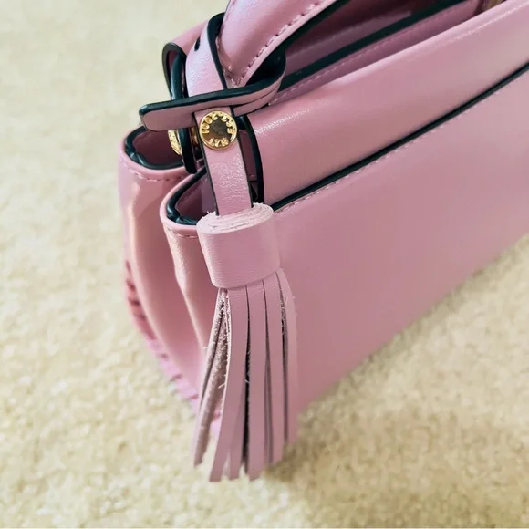 LYN Pink Top Handle Crossbody Bag - Picture 7 of 9